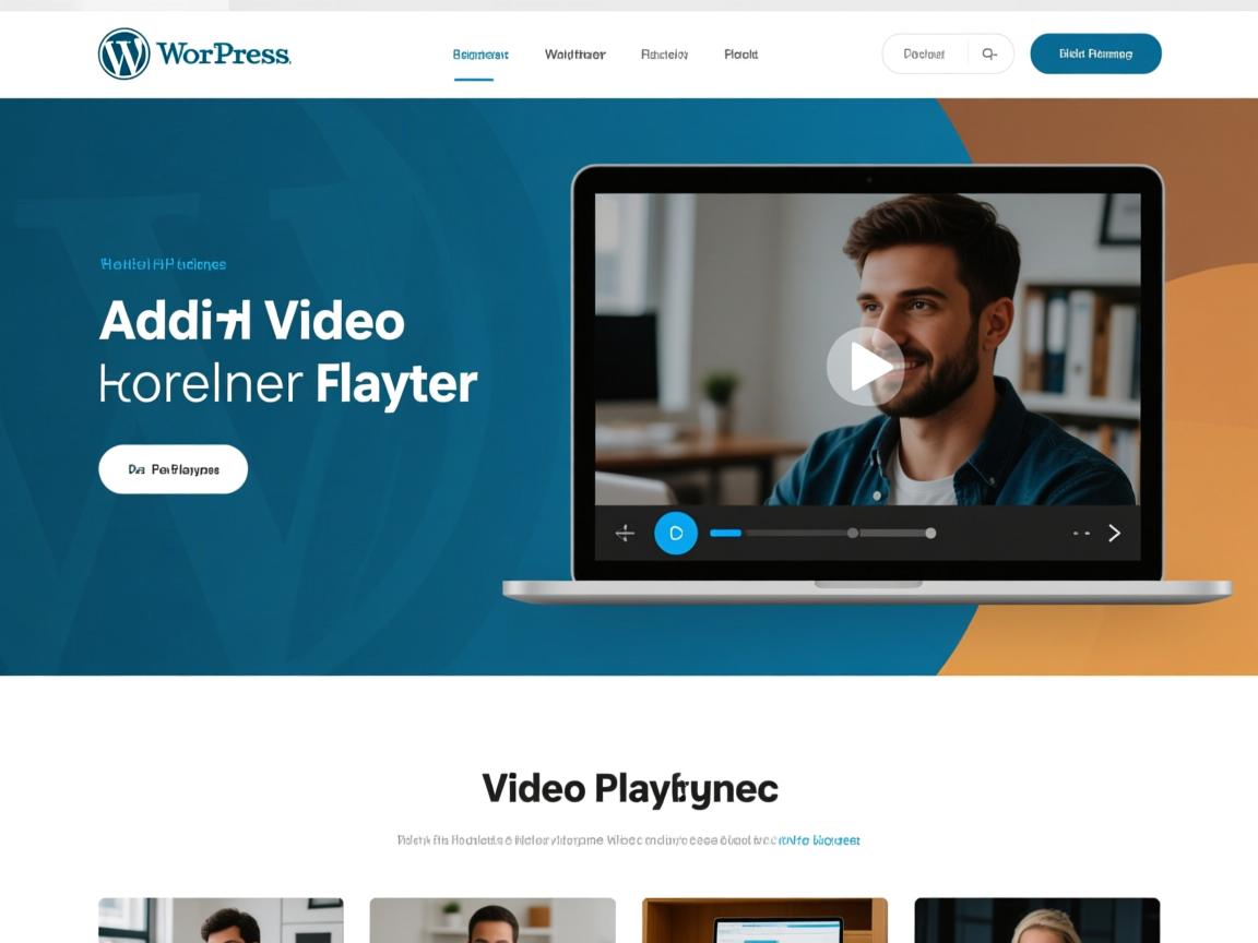 WordPress网站如何添加视频播放器? 第2张 WordPress网站如何添加视频播放器? 第2张