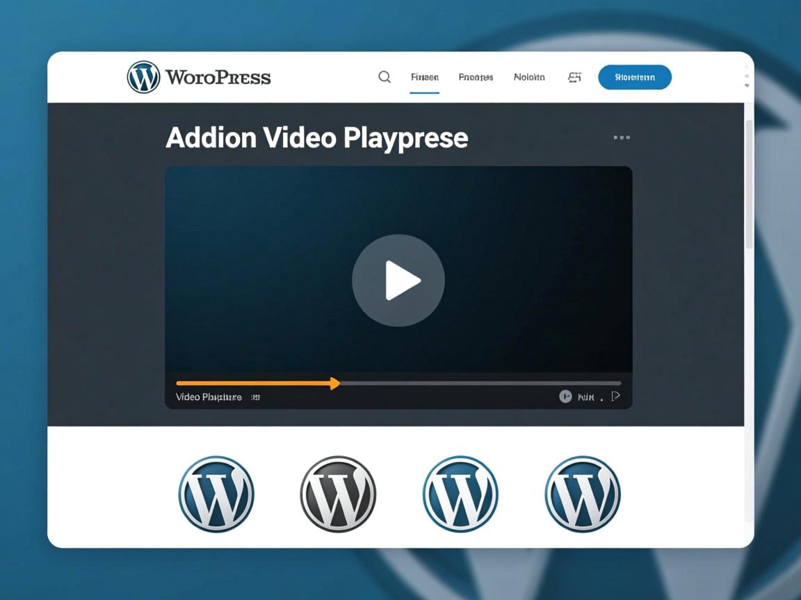 WordPress网站如何添加视频播放器? 第3张 WordPress网站如何添加视频播放器? 第3张