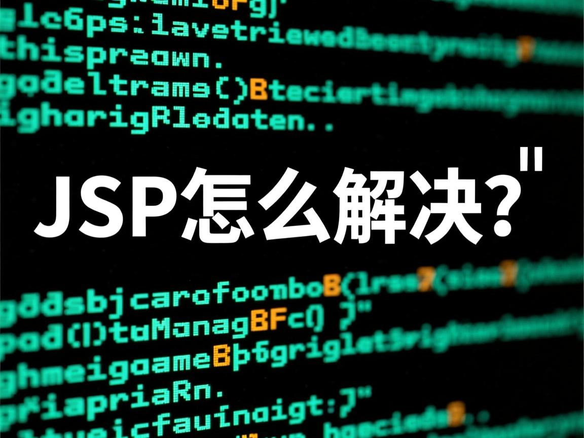 JSP乱码怎么解决? 第3张 JSP乱码怎么解决? 第3张