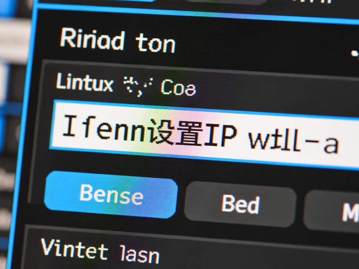 Linux怎么手动设置IP地址？  第1张