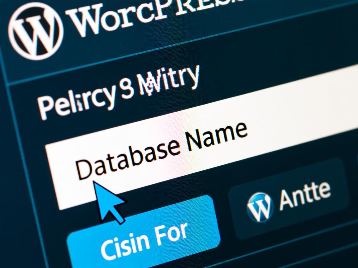 WordPress安装如何正确填写数据库名称 第1张 WordPress安装如何正确填写数据库名称 第1张