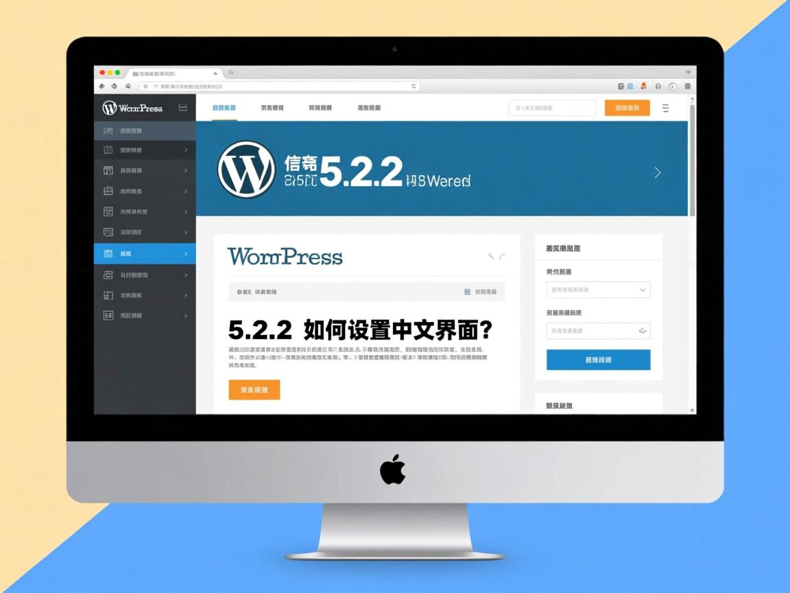 WordPress 5.2.2如何设置中文界面? 第2张 WordPress 5.2.2如何设置中文界面? 第2张