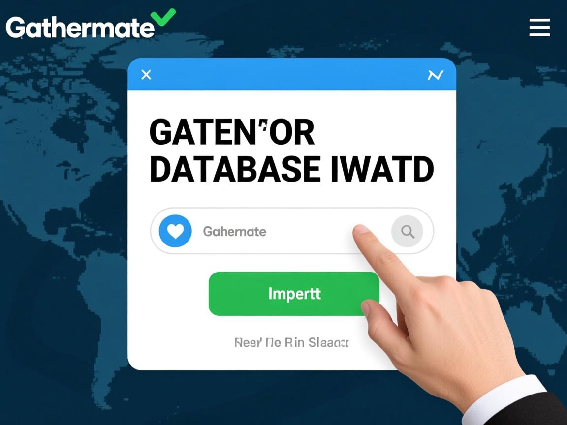 gathermate2数据库如何导入 第3张 gathermate2数据库如何导入 第3张