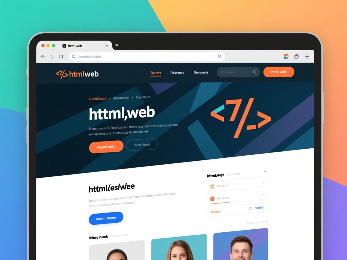 如何利用html写web  第3张