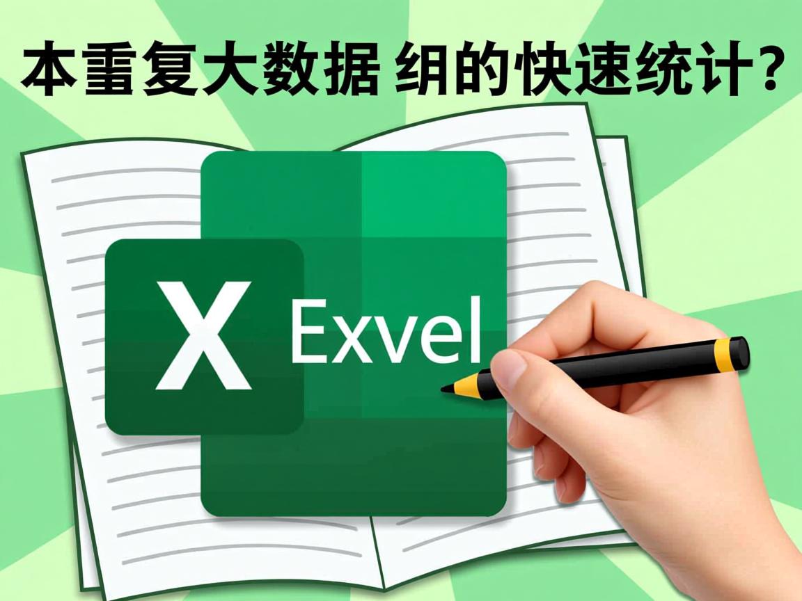Excel重复数据如何快速统计? 第3张 Excel重复数据如何快速统计? 第3张