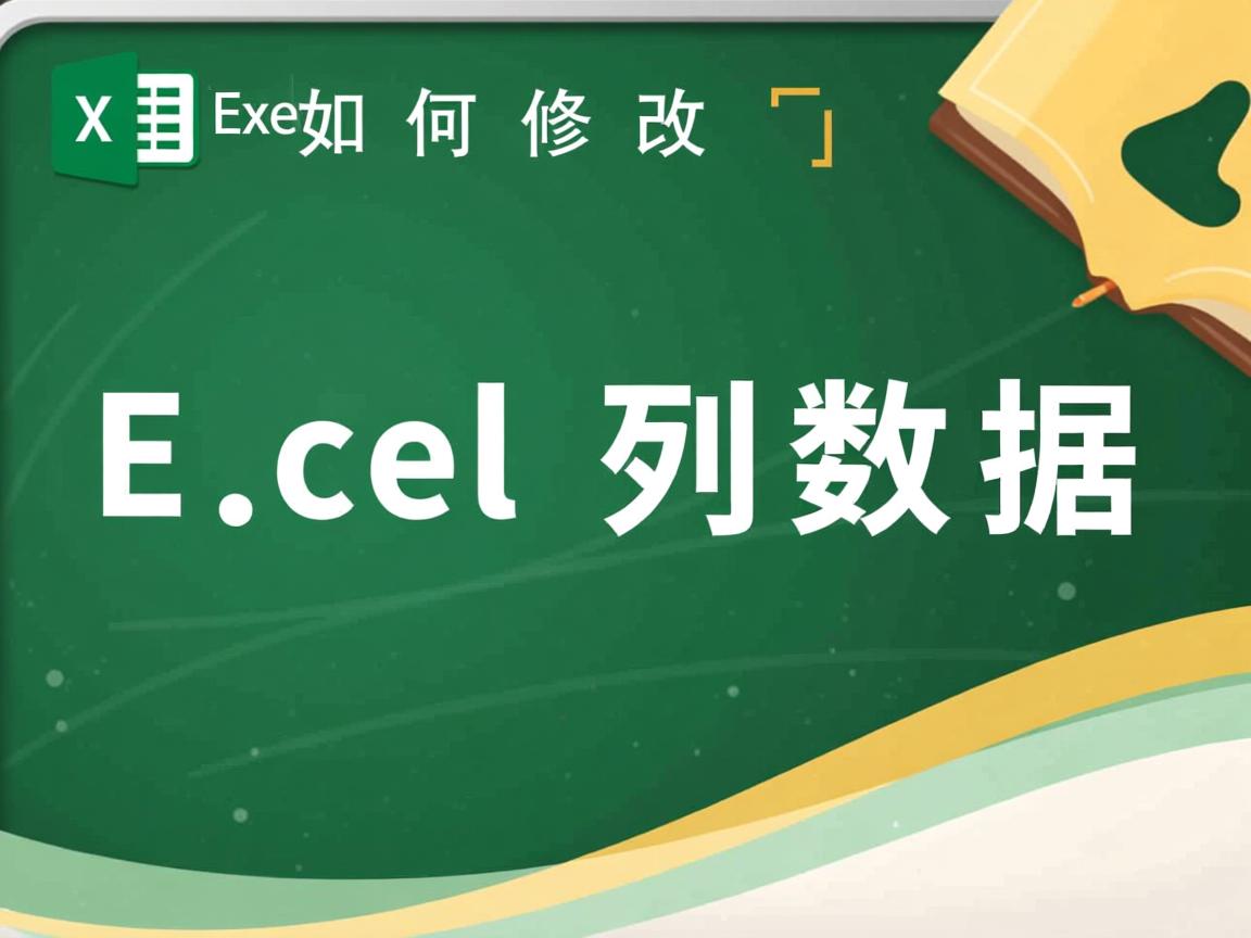 Excel如何修改列数据 第3张 Excel如何修改列数据 第3张