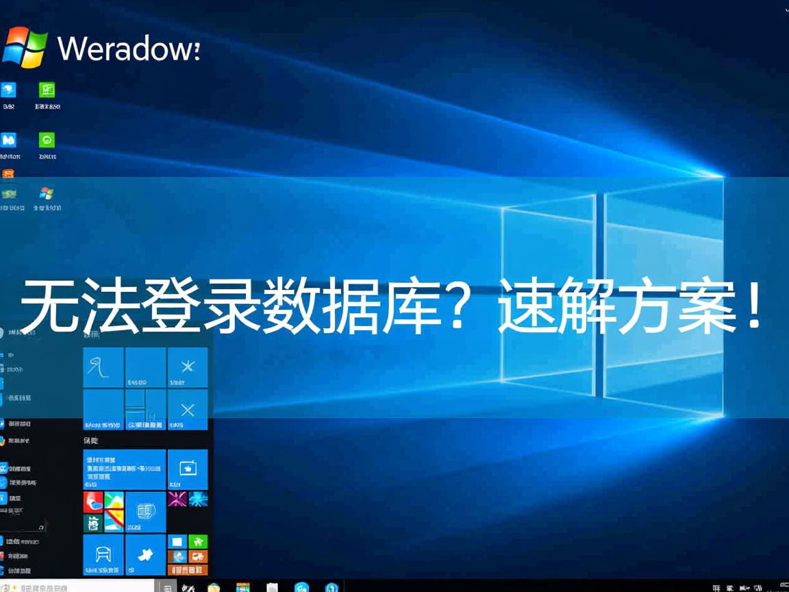 Win10无法登录数据库?速解方案! 第3张 Win10无法登录数据库?速解方案! 第3张