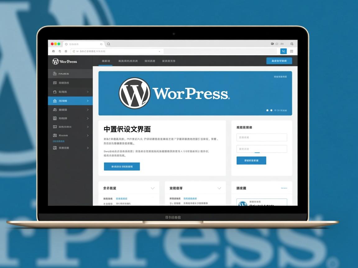 WordPress如何设置成中文界面? 第2张 WordPress如何设置成中文界面? 第2张