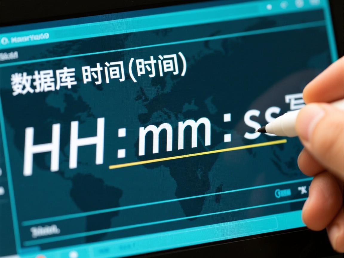 数据库时间格式如何表示时分秒?HH:mm:ss写法 第1张 数据库时间格式如何表示时分秒?HH:mm:ss写法 第1张