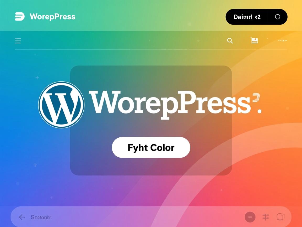 如何修改WordPress主题字体颜色  第1张