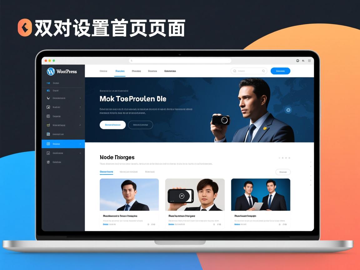 WordPress如何设置首页页面? 第1张 WordPress如何设置首页页面? 第1张