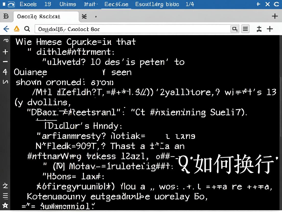 HTML中文如何换行? 第1张 HTML中文如何换行? 第1张