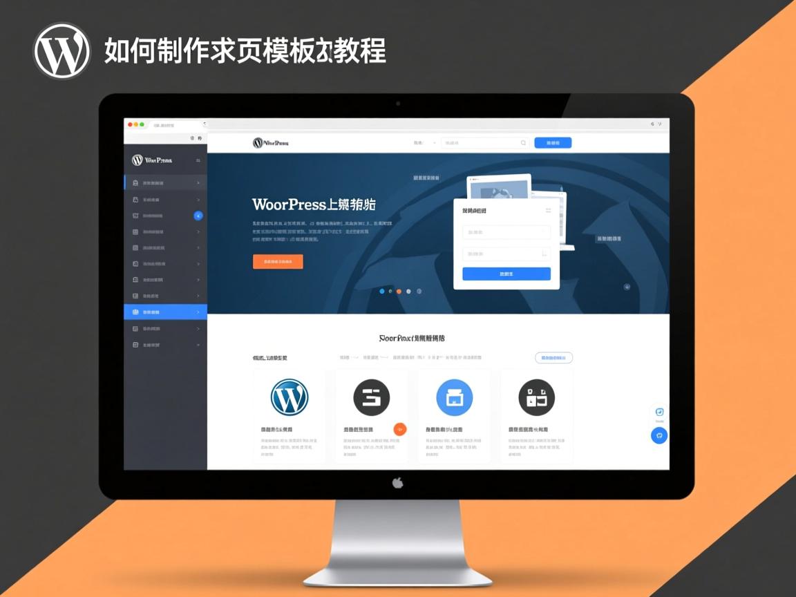 WordPress如何制作单页模板教程 第2张 WordPress如何制作单页模板教程 第2张