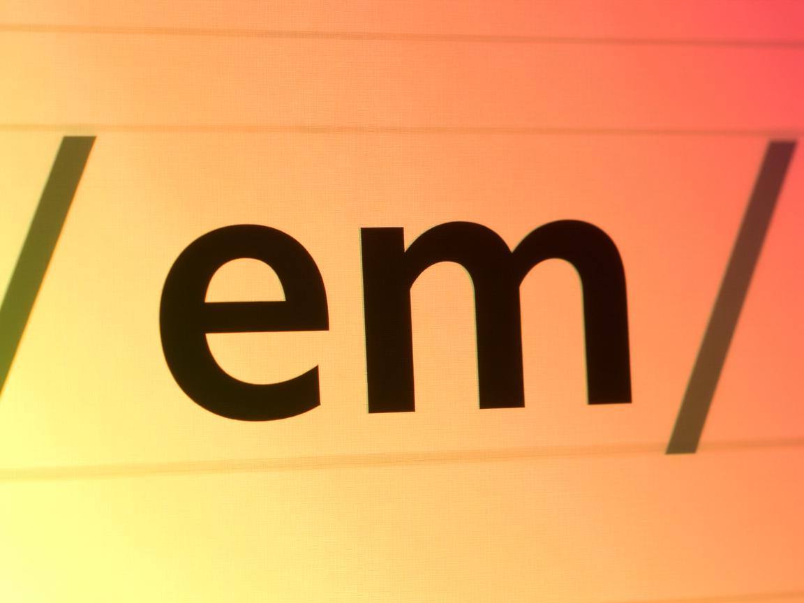 HTML中em标签如何居中? 第2张 HTML中em标签如何居中? 第2张