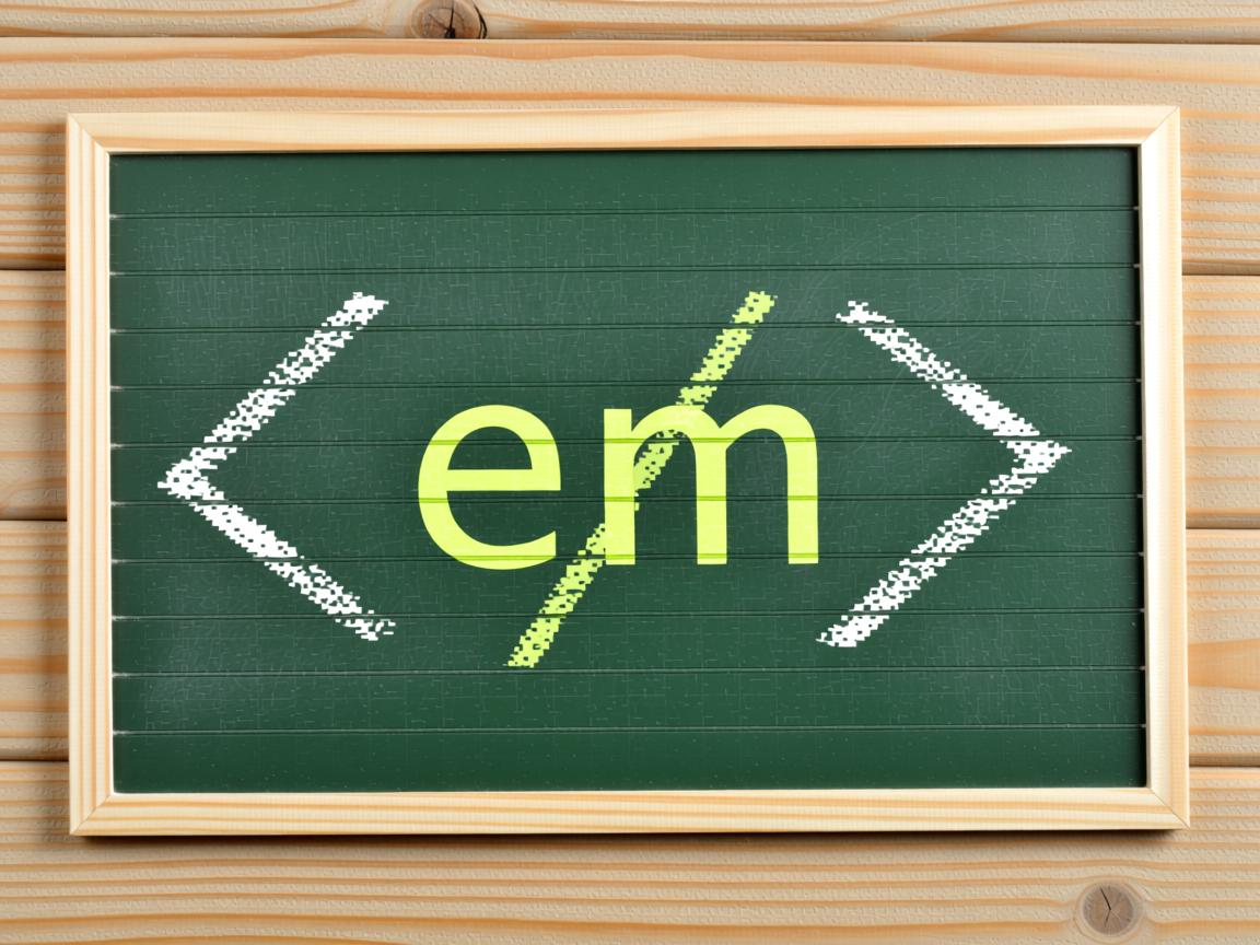 HTML中em标签如何居中? 第3张 HTML中em标签如何居中? 第3张