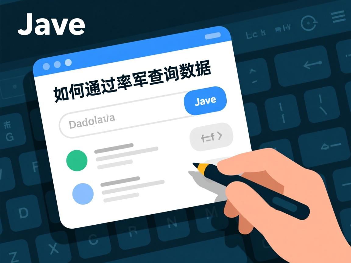 Java如何通过数组查询数据? 第1张 Java如何通过数组查询数据? 第1张