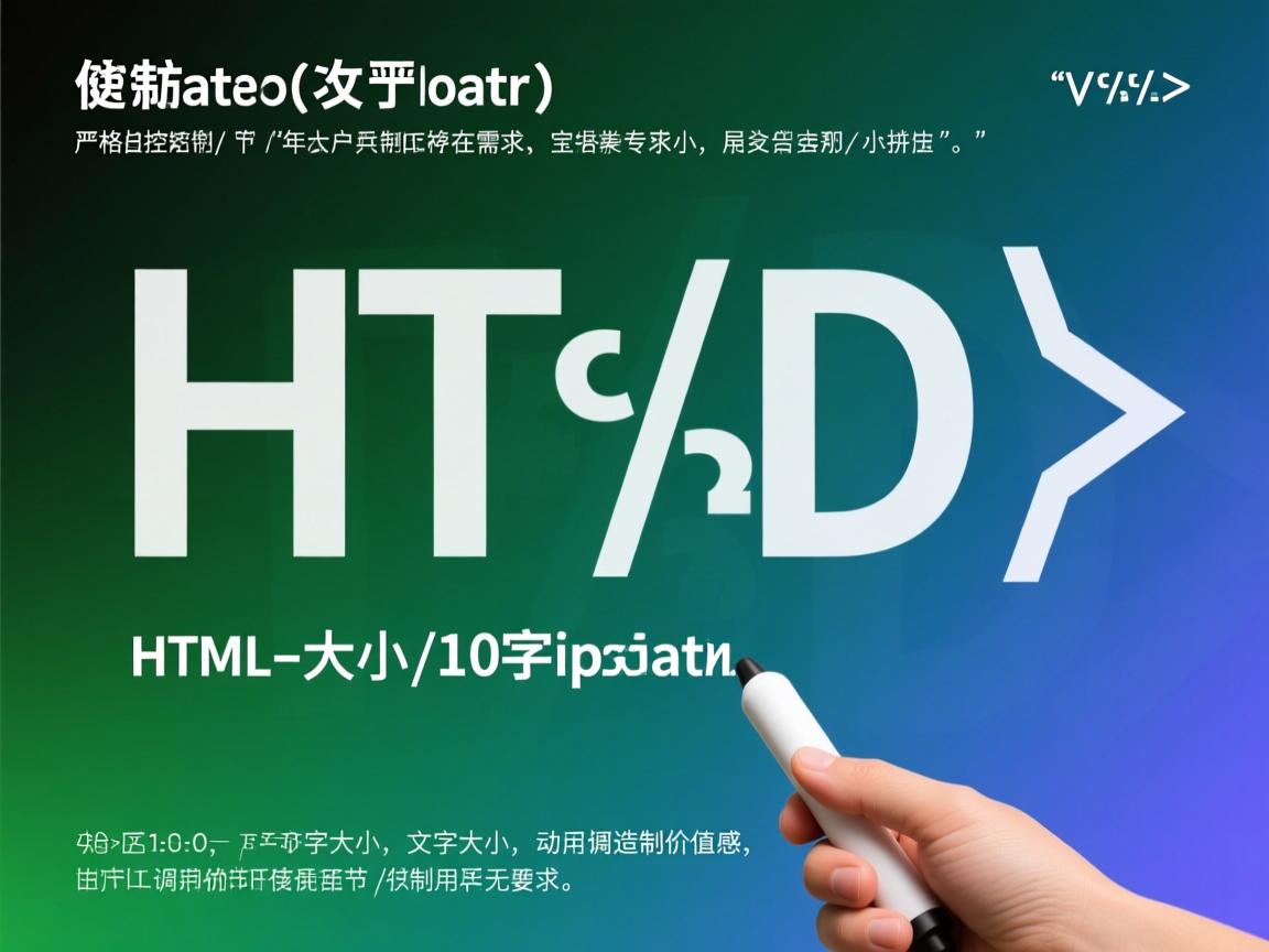 HTML调节文字大小技巧,满足以下要求,,严格控制在10字以内,包含核心关键词HTML和文字大小,使用技巧制造价值感,动词调节明确用户需求,无符号且符合SEO优化原则) 第2张 HTML调节文字大小技巧,满足以下要求,,严格控制在10字以内,包含核心关键词HTML和文字大小,使用技巧制造价值感,动词调节明确用户需求,无符号且符合SEO优化原则) 第2张