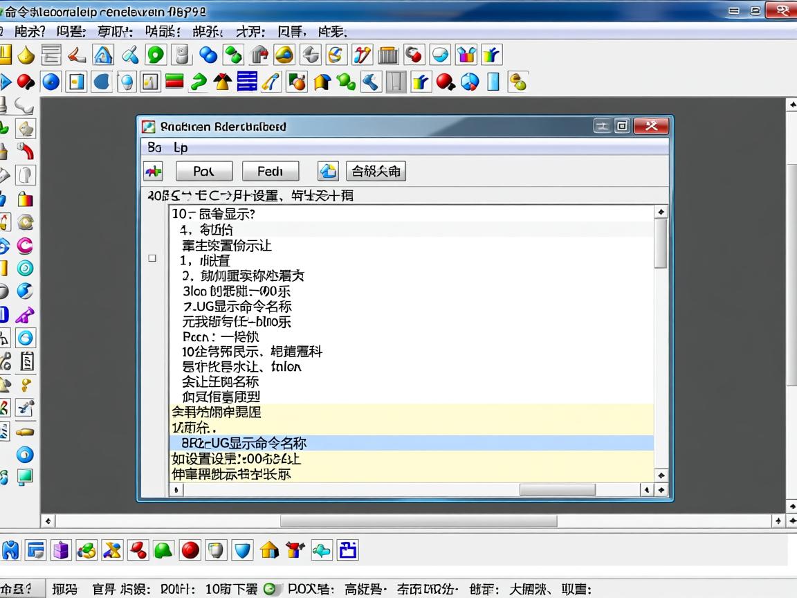 UG操作界面命令名称不显示?如何设置让UG显示命令名称? 第3张 UG操作界面命令名称不显示?如何设置让UG显示命令名称? 第3张
