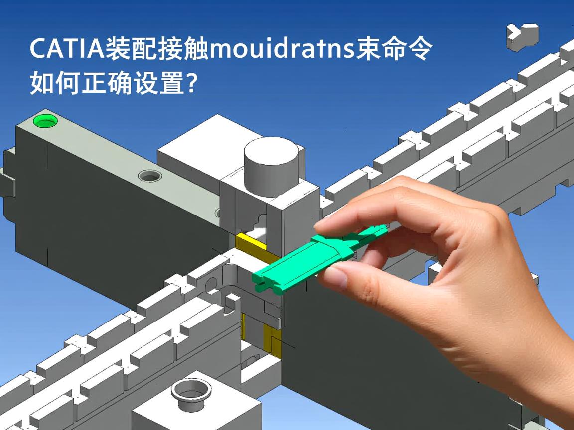 CATIA装配接触约束命令如何正确设置? 第1张 CATIA装配接触约束命令如何正确设置? 第1张