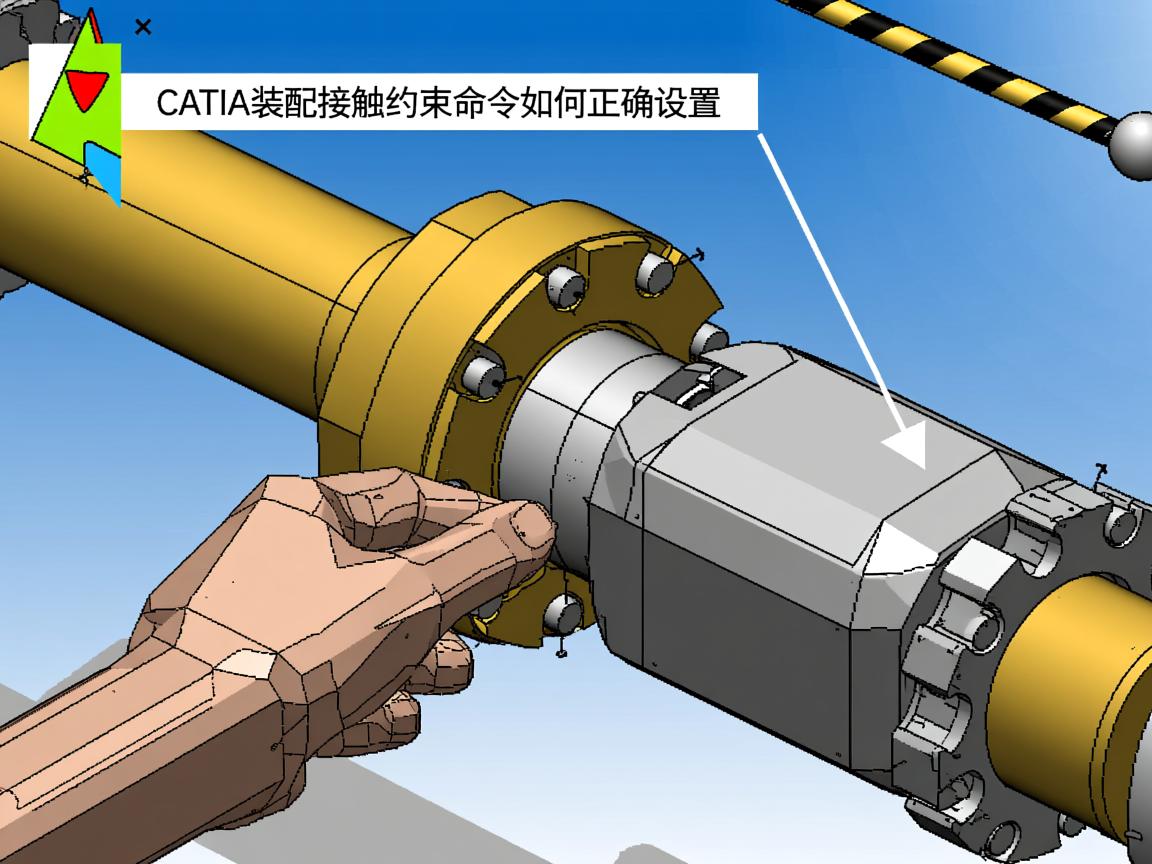CATIA装配接触约束命令如何正确设置? 第3张 CATIA装配接触约束命令如何正确设置? 第3张