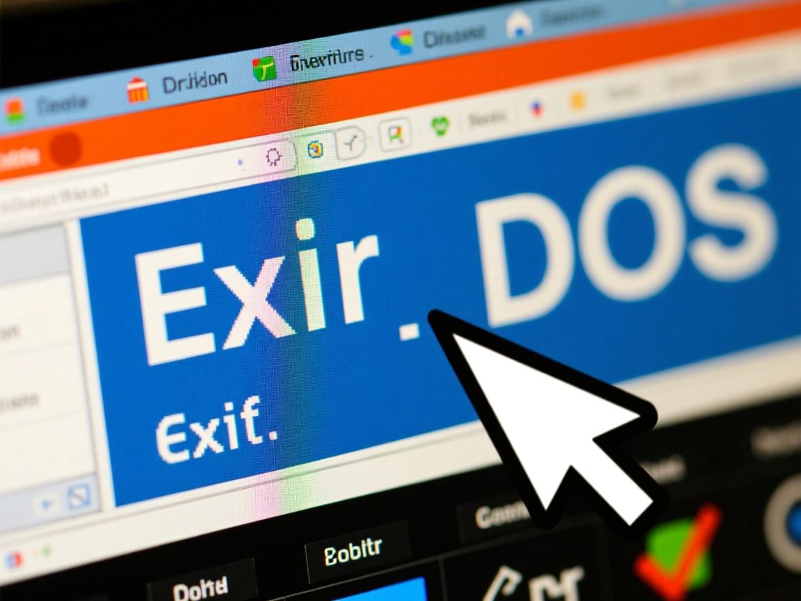 exit命令能退出DOS吗 第1张 exit命令能退出DOS吗 第1张