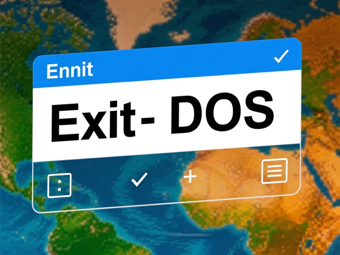 exit命令能退出DOS吗 第3张 exit命令能退出DOS吗 第3张