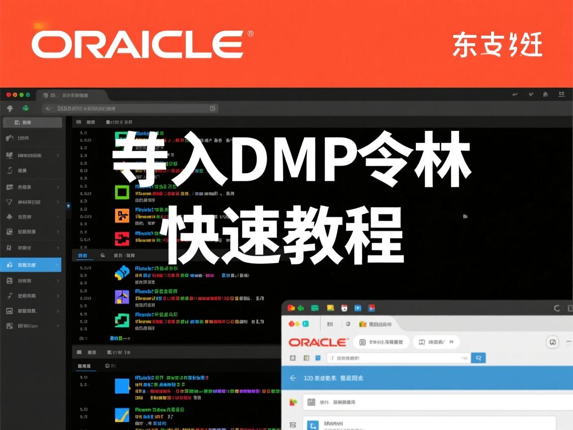Oracle导入dmp文件命令快速教程  第1张