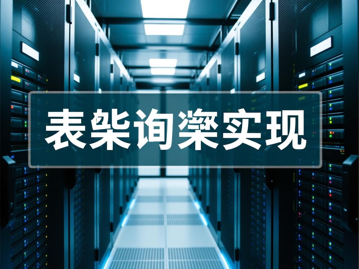 数据库多表查询如何实现