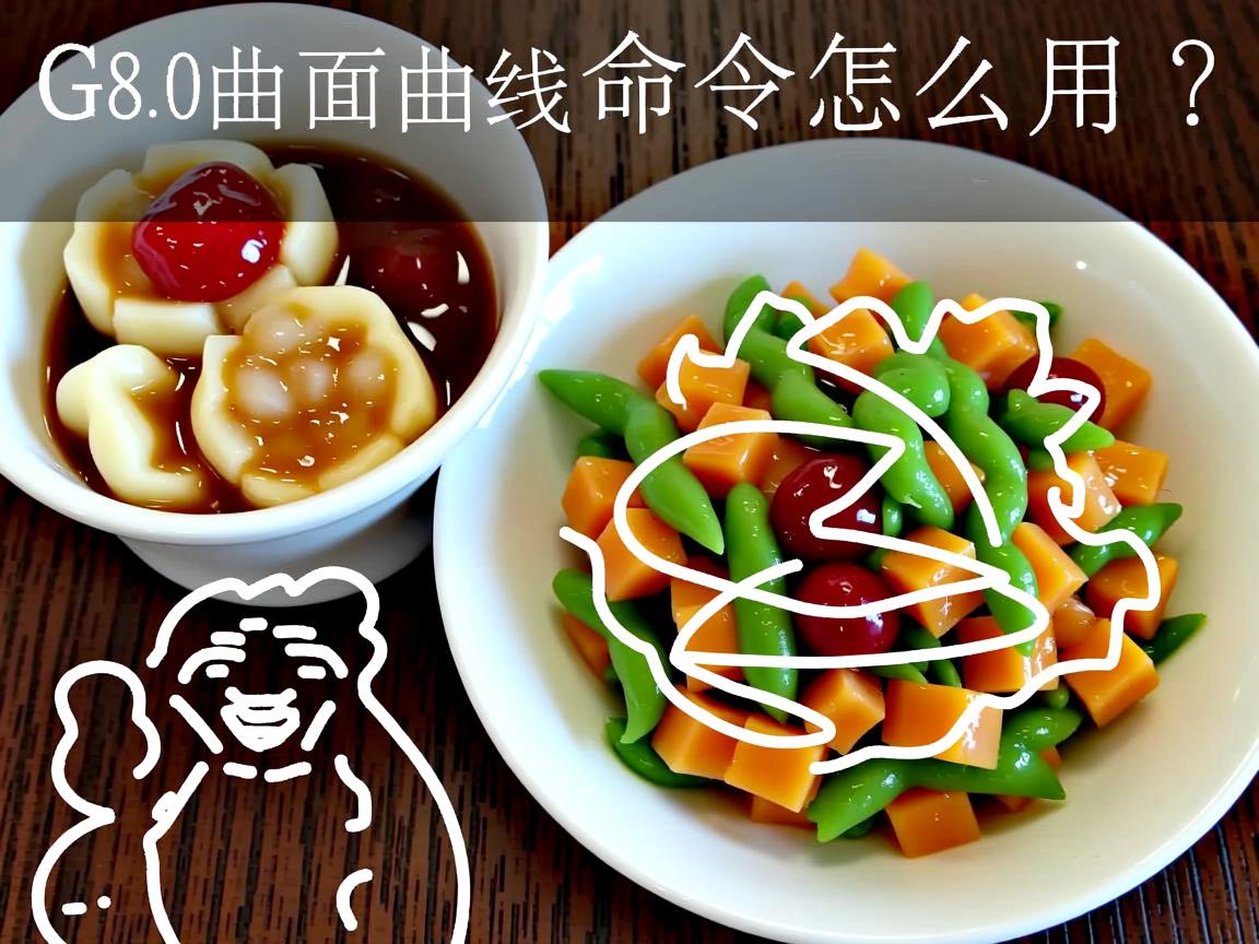 UG8.0曲面曲线命令怎么用? 第1张 UG8.0曲面曲线命令怎么用? 第1张