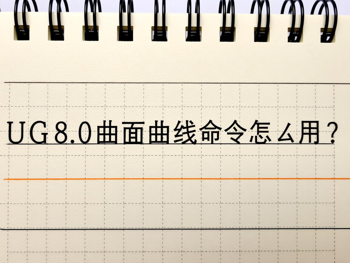 UG8.0曲面曲线命令怎么用? 第3张 UG8.0曲面曲线命令怎么用? 第3张