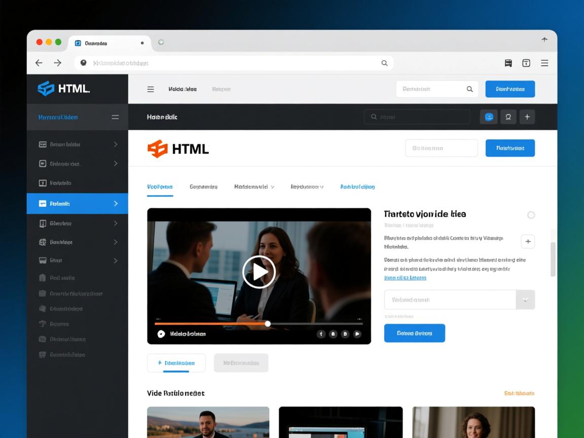 如何在HTML网页中嵌入视频? 第2张 如何在HTML网页中嵌入视频? 第2张