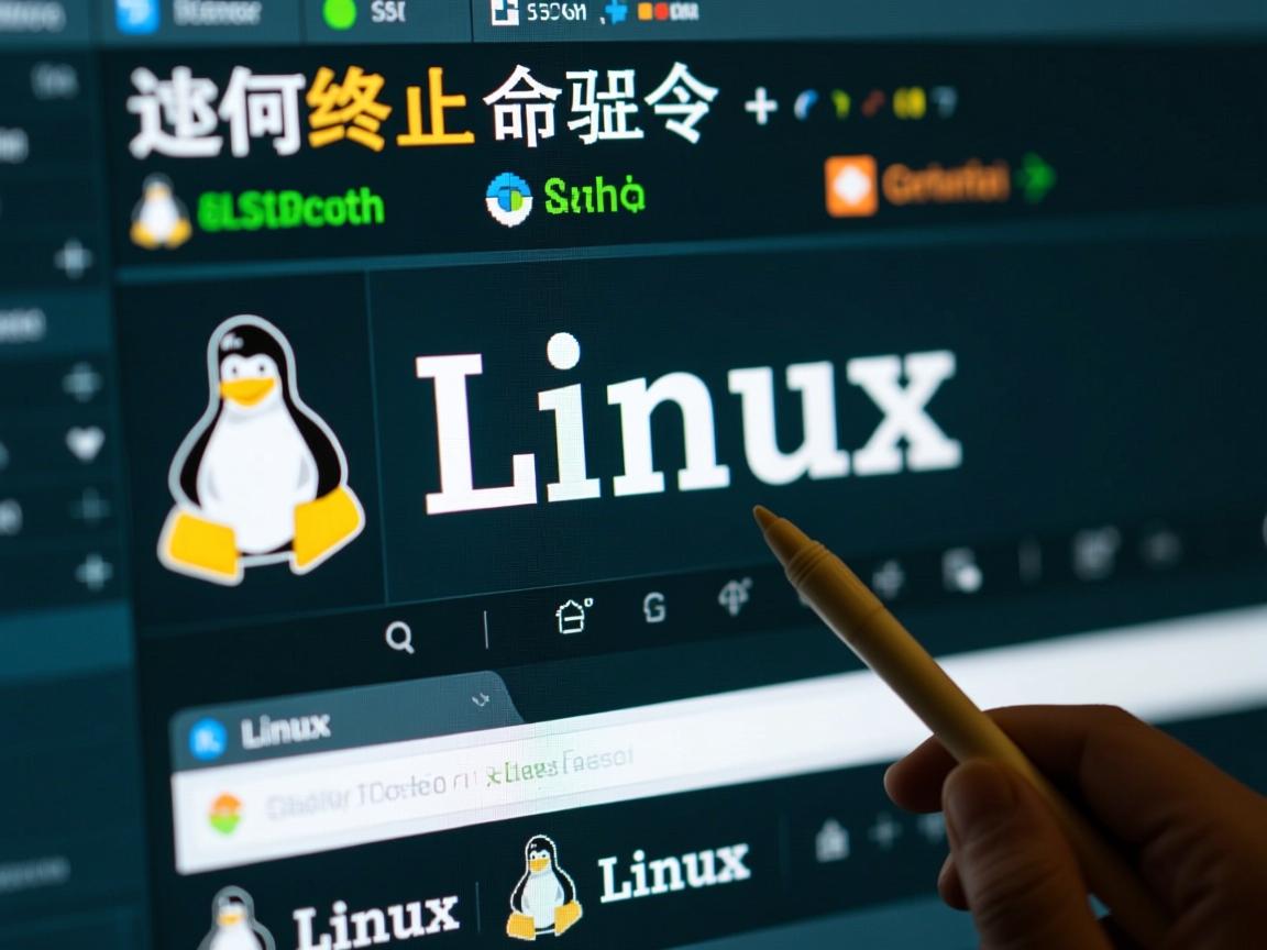 Linux如何终止命令