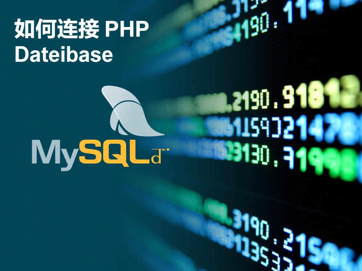 PHP如何连接MySQL数据库 第1张 PHP如何连接MySQL数据库 第1张