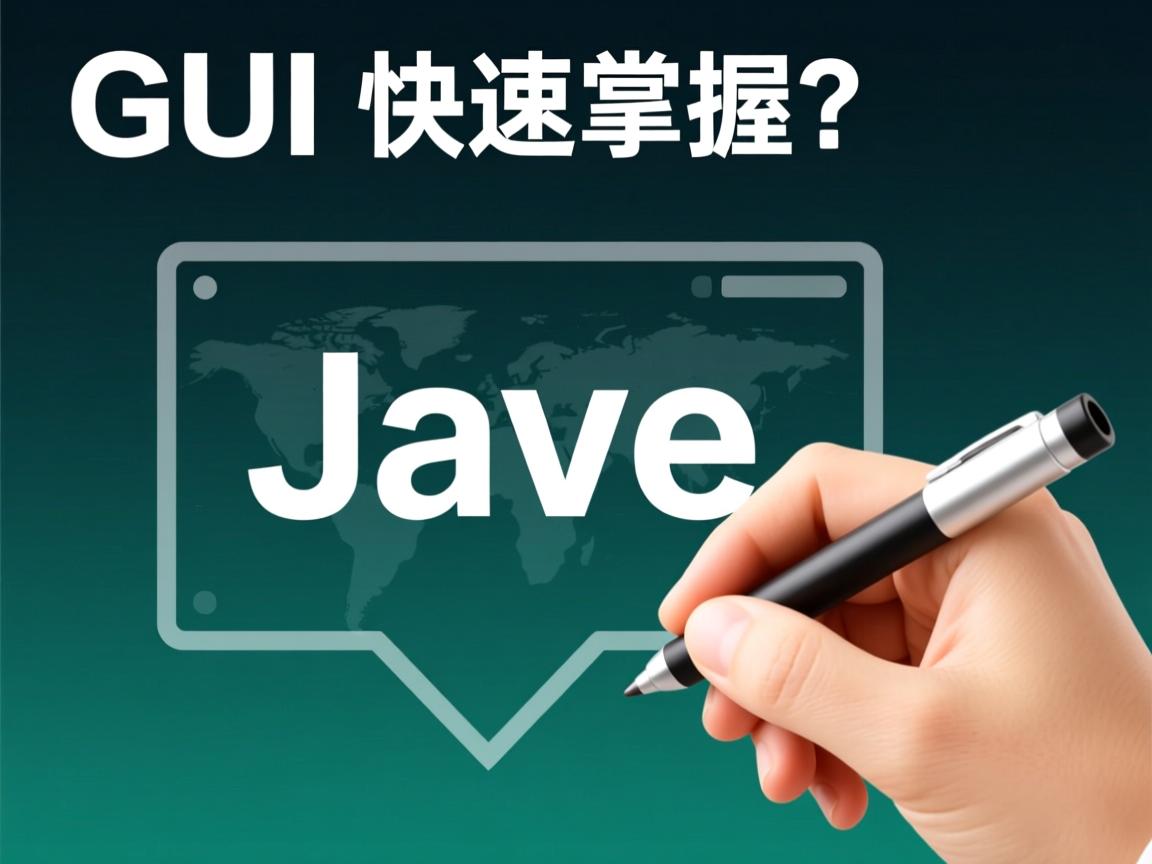 JavaGUI绝对定位快速掌握？  第1张