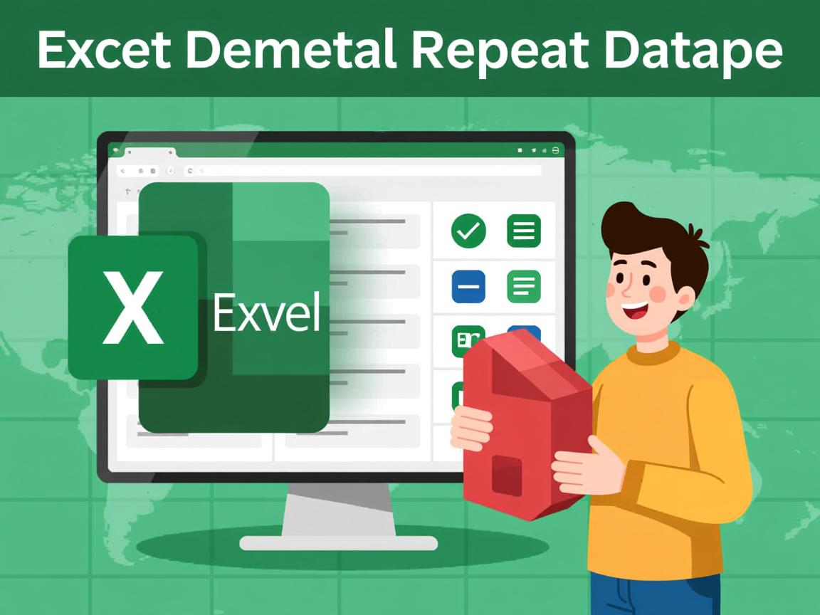 Excel如何快速删除重复数据？  第3张