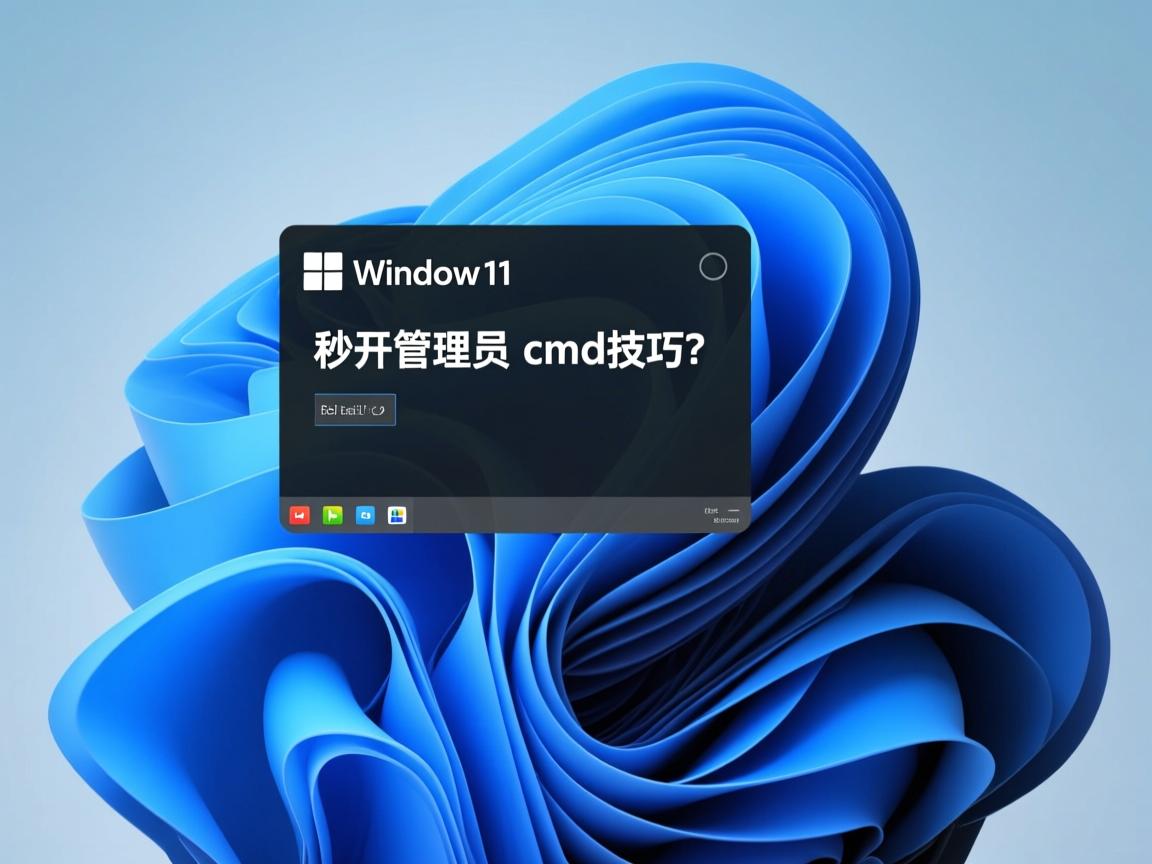 Win10/Win11秒开管理员cmd技巧  第3张