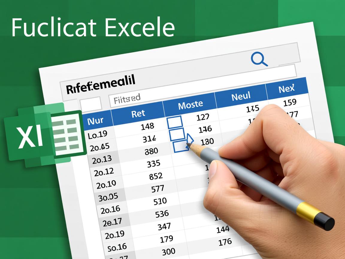 Excel如何快速筛选重复数据? 第3张 Excel如何快速筛选重复数据? 第3张