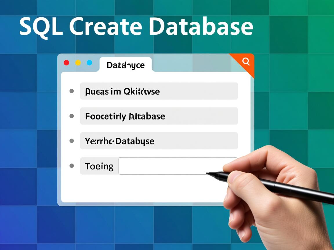 SQL文件如何创建数据库? 第2张 SQL文件如何创建数据库? 第2张