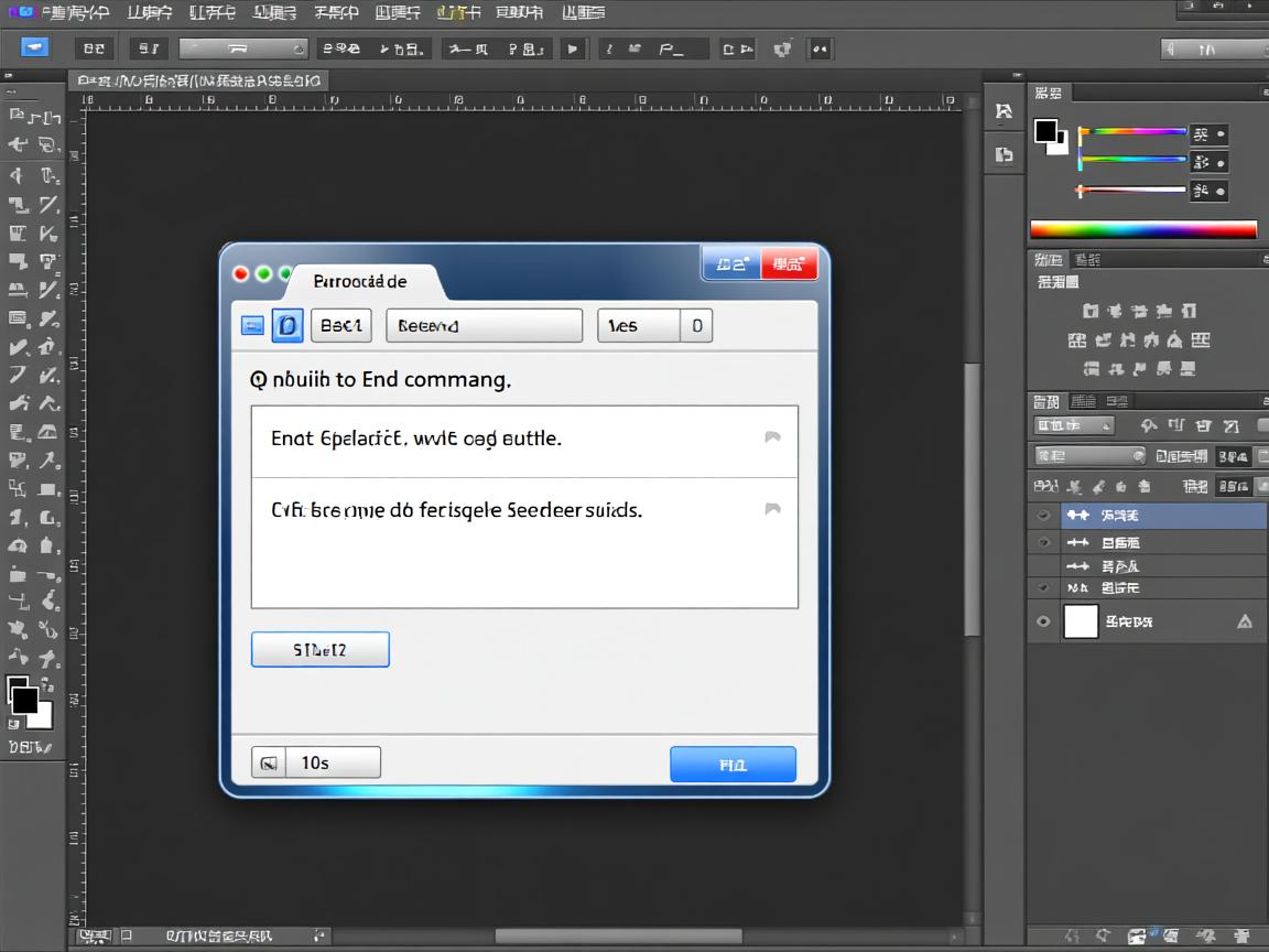 Photoshop CS6如何结束命令？  第1张