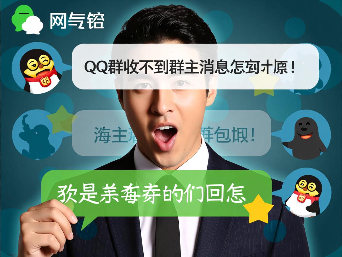 QQ群收不到群主消息怎么回事? 第1张 QQ群收不到群主消息怎么回事? 第1张