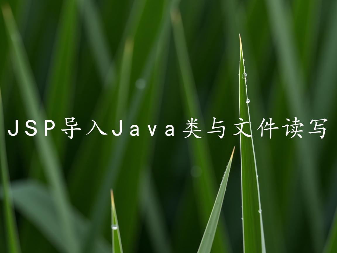 JSP导入Java类与文件读写 第3张 JSP导入Java类与文件读写 第3张