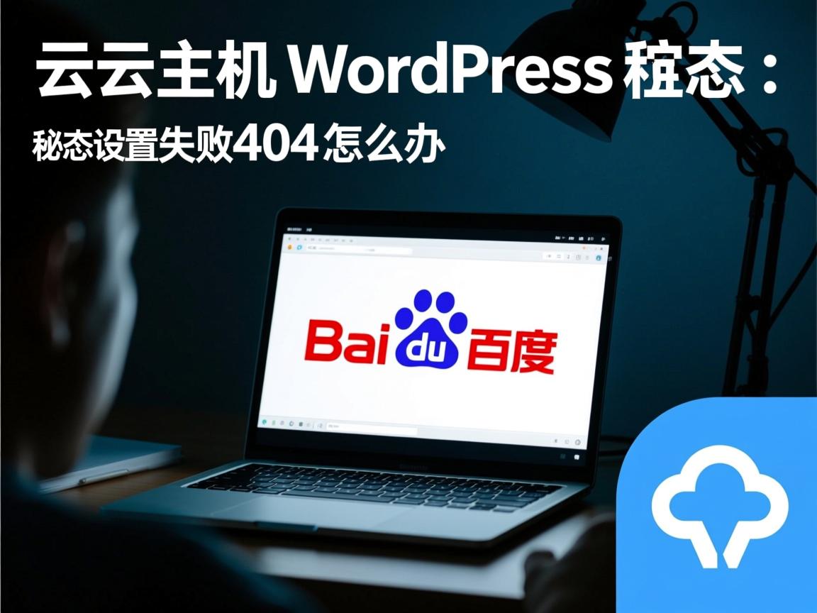 百度云虚拟主机WordPress伪静态设置失败404怎么办 第3张 百度云虚拟主机WordPress伪静态设置失败404怎么办 第3张