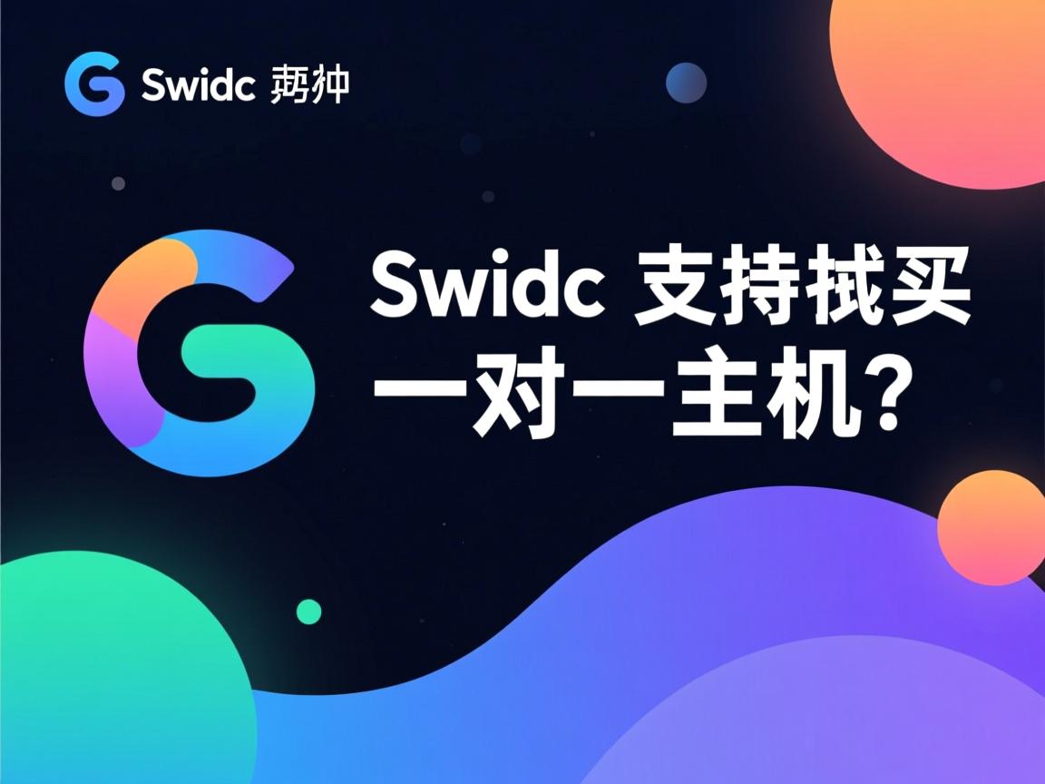 swapidc支持一对一主机吗？  第3张