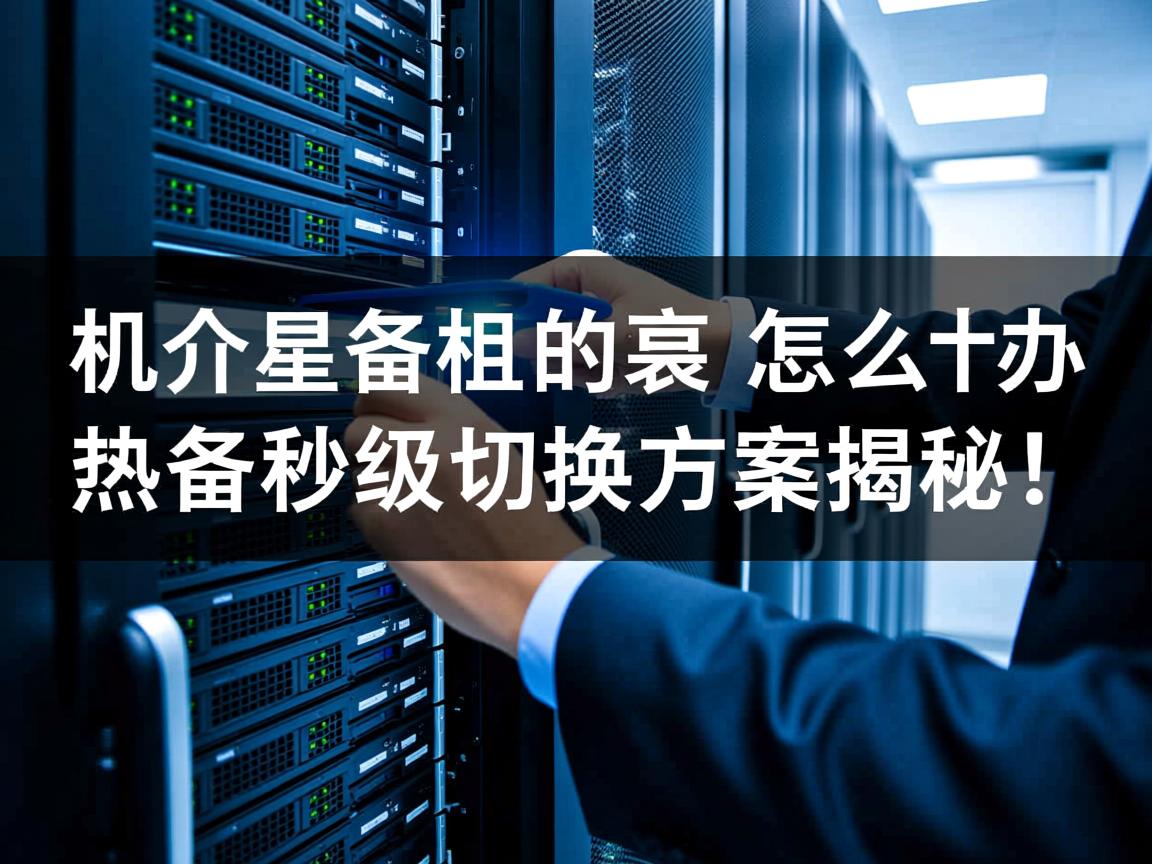 服务器宕机怎么办?热备秒级切换方案揭秘! 第2张 服务器宕机怎么办?热备秒级切换方案揭秘! 第2张