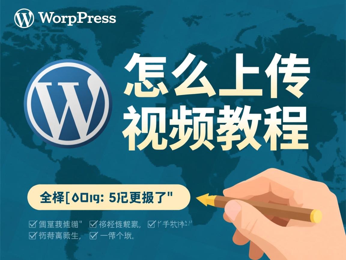 wordpress怎么上传视频教程 第1张 wordpress怎么上传视频教程 第1张