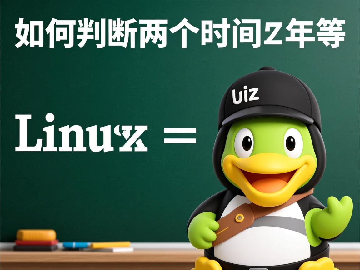 Linux如何判断两个时间相等 第3张 Linux如何判断两个时间相等 第3张