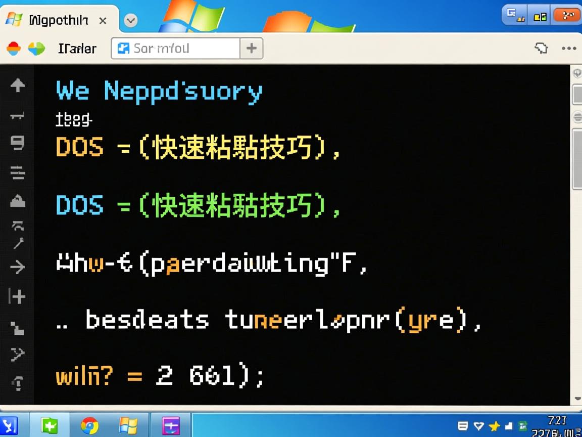 Windows下DOS命令快速粘贴技巧 第2张 Windows下DOS命令快速粘贴技巧 第2张