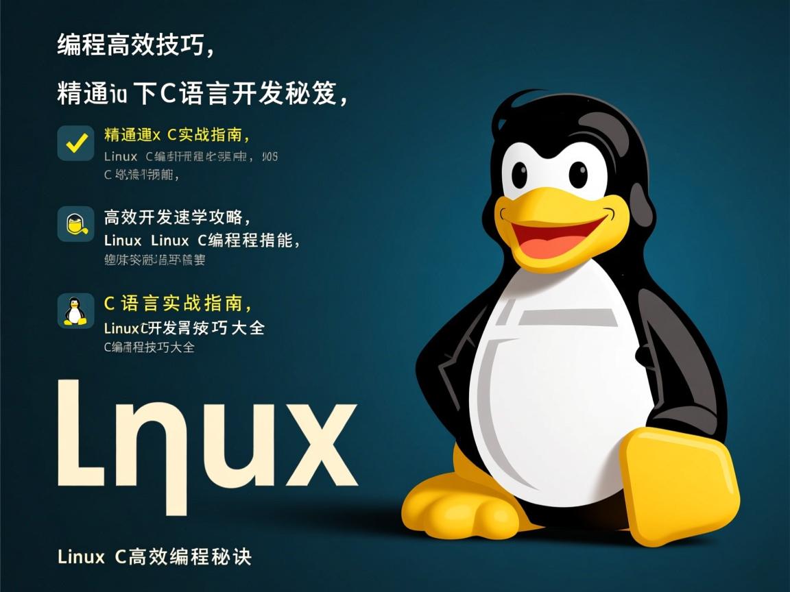 Linux C编程高效技巧,Linux下C语言开发秘笈,精通Linux C实战指南,Linux C编程必学技能,Linux C开发速成攻略,高效Linux C编程指南,Linux C语言实战精要,Linux C编程技巧大全,Linux C开发终极指南,Linux C高效编程秘诀 第2张 Linux C编程高效技巧,Linux下C语言开发秘笈,精通Linux C实战指南,Linux C编程必学技能,Linux C开发速成攻略,高效Linux C编程指南,Linux C语言实战精要,Linux C编程技巧大全,Linux C开发终极指南,Linux C高效编程秘诀 第2张
