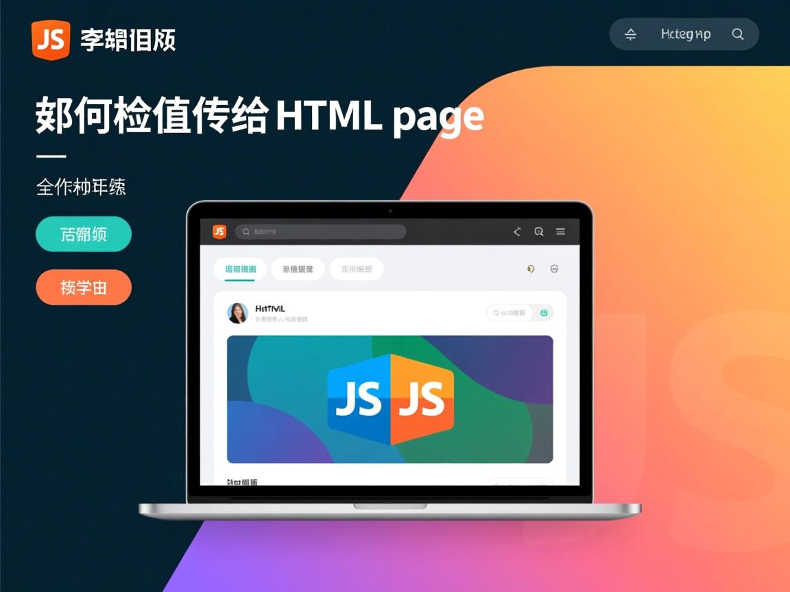 JS如何将值传给HTML页面？