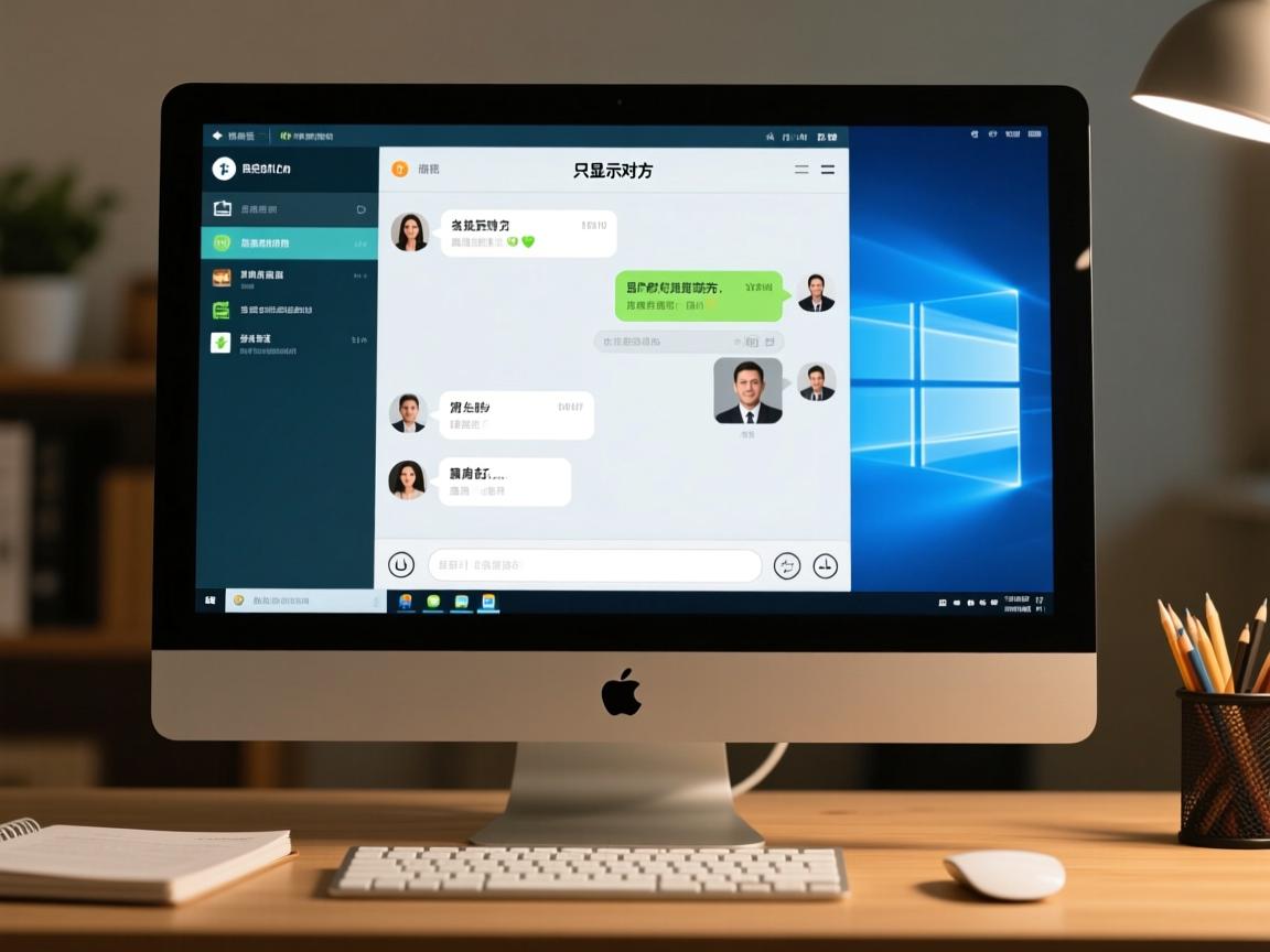 qq聊天在电脑上为什么只显示对方 第3张 qq聊天在电脑上为什么只显示对方 第3张